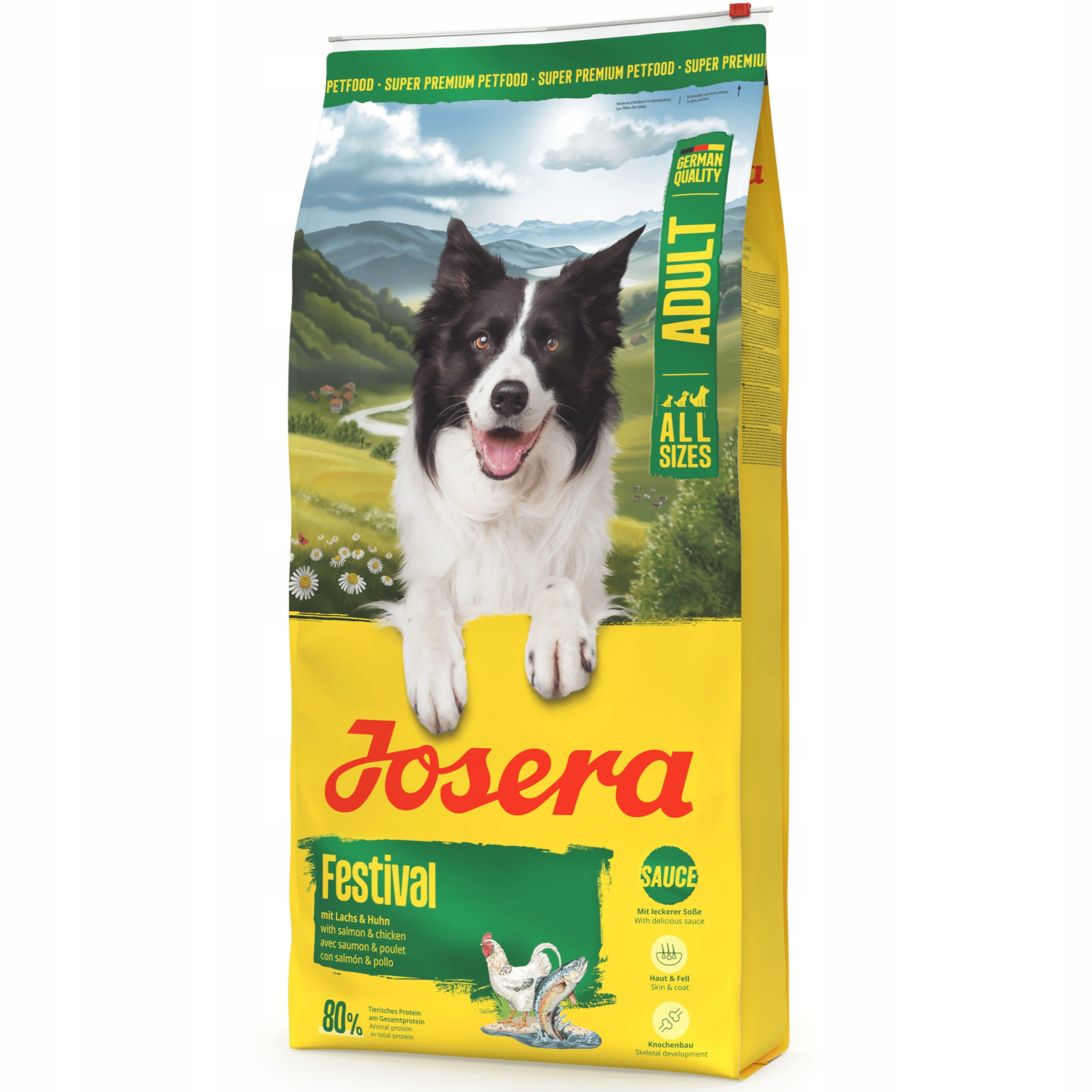 Josera Adult Festival Sucha karma dla psa dorosłego z łososiem i kurczakiem 12,5kg