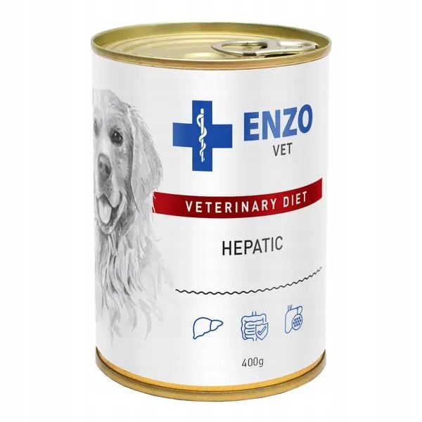 ENZO VET Hepatic na choroby wątroby z kurczakiem dla psów 400g