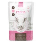 FARMA Hipoalergiczna Bezzbożowa karma mokra dla psa WIEPRZOWINA saszetka 500g