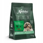 NEKKO karma sucha bezzbożowa psy dorosłe małe rasy bogata w indyka z królikiem 2kg