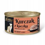 NEKKO SUPREME ADULT Kurczak z kaczką w sosie 80g mokra karma dla kotów