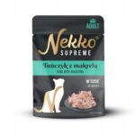 NEKKO SUPREME ADULT Tuńczyk z makrelą w sosie 70g mokra karma dla kotów